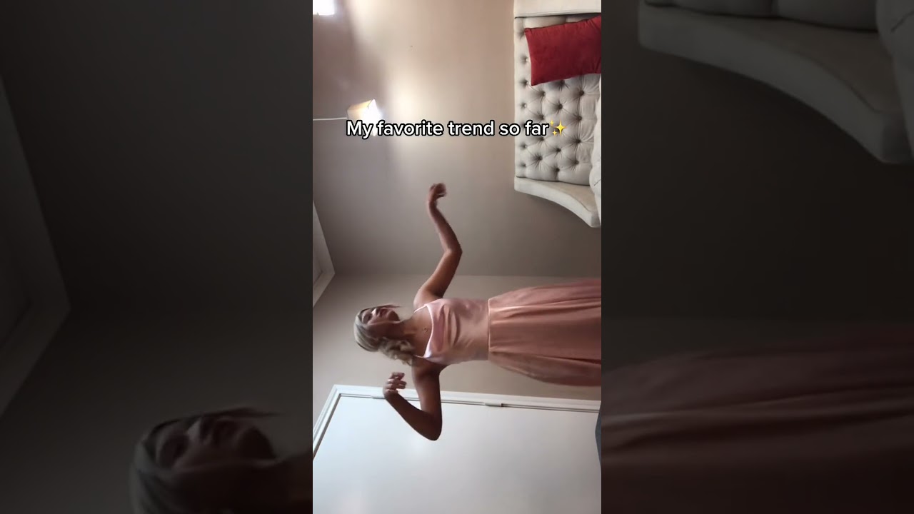 Dance Trend in Elegant Pink Dress