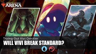 MTG Arena | Trying Out Vivi Ornitier | Standard Izzet | FIN
