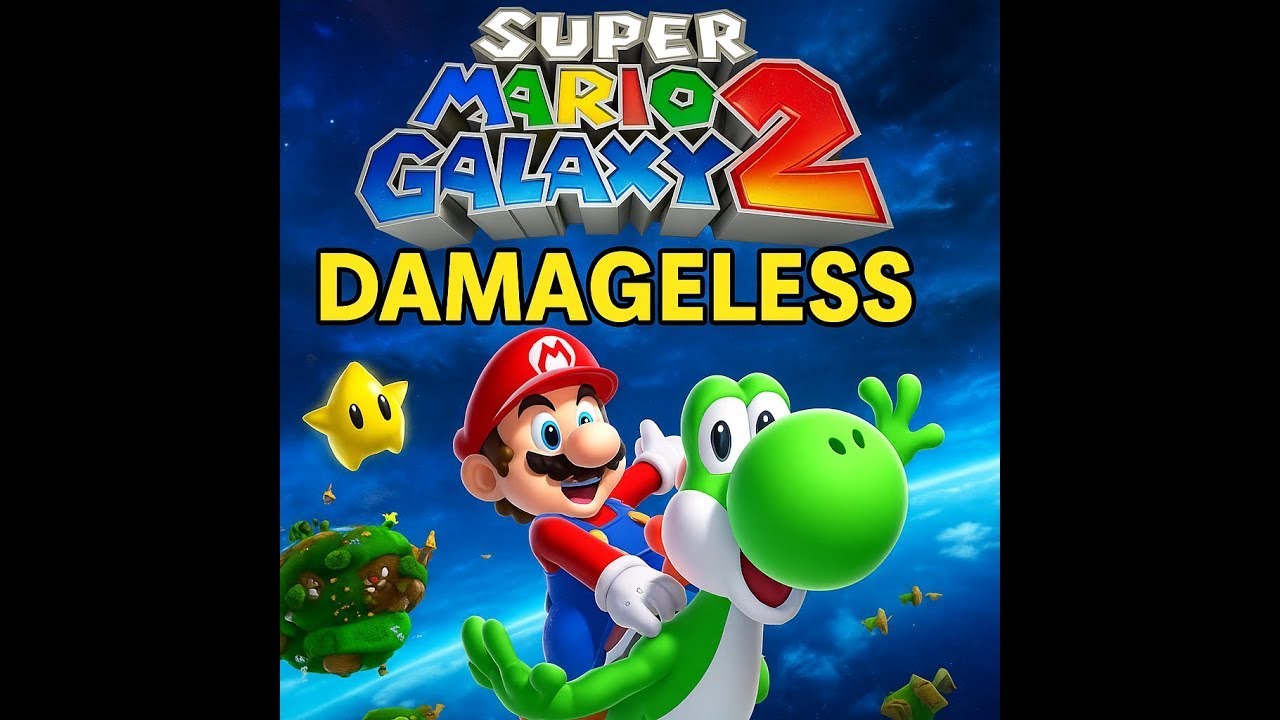 Pollo vs Super Mario Galaxy 2 Damageless #4 - YouTube