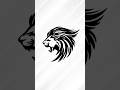 Lion King Tattoo 2d Animation || #tattoo #shorts