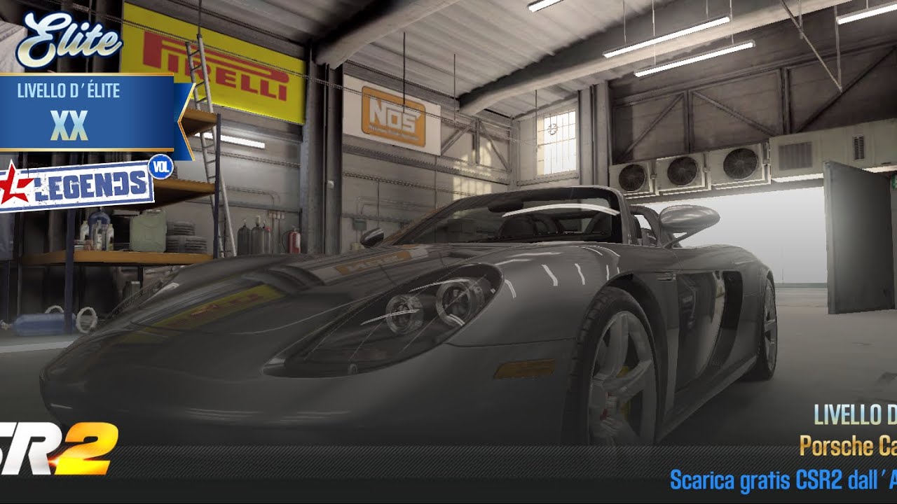[CSR2] Porsche Carrera GT (ÉLITE 0) Shift And tune for 9.04x - YouTube