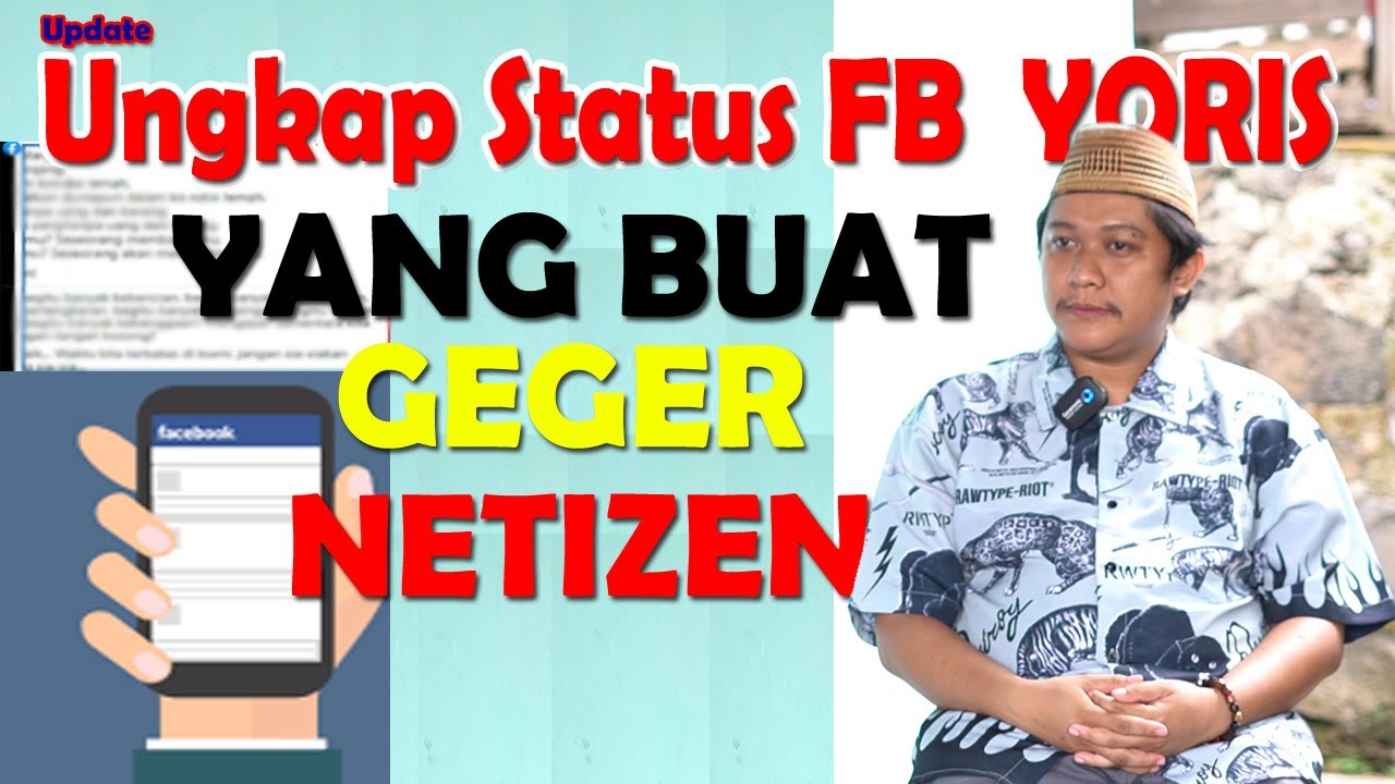 Puisi Status Faceb00k Yoris Kenapa Dihapus ?? Heri Susanto YouTube