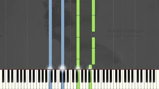 Ólafur Arnalds - Only The Winds - [Piano Backing track] (Synthesia)