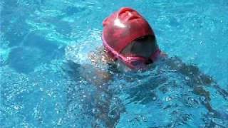 7 underwater somersaults