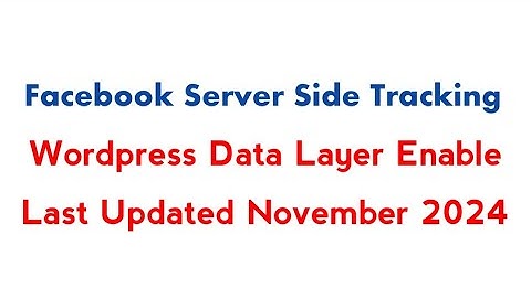How to enable data layer in WordPress website | Data layer in GTM