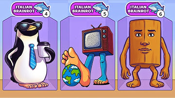 Merge Fellas Italian Brainrot Gameplay Walkthrough Reaching Max Level ×2 Brainrot All Bosses