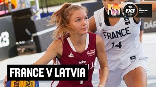 France v Latvia - Women’s Full Game - FIBA 3x3 U18 Europe Cup 2018