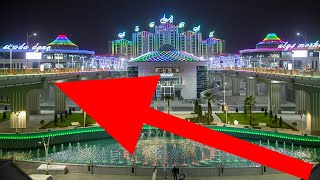 Туркменистан: Возле торгового центра «Ашхабад Молл» «просела» эстакада