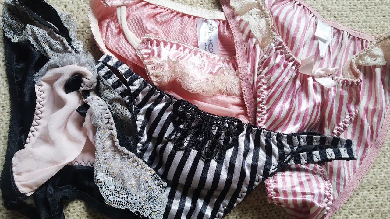 Silk panty collection from lingerie coll 