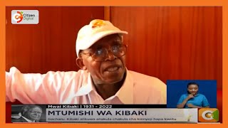 Shem Gachuru was Kibaki’s waiter at Silent Lounge in Nyeri