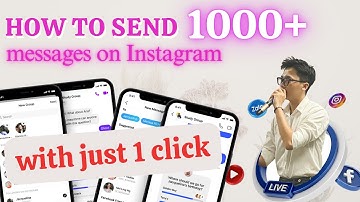 Instagram Dm Bot | How To Send 1000+ Messages On Instagram With Just 1 Click