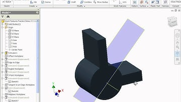 Inventor - Workplane Features