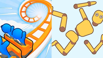 Runner Coaster VS Ragdollbreak IOS Android PST Gameplay