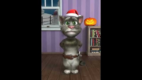 Talking Tom singing the lazy song by Bruno mars