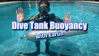 SCUBA Tank Buoyancy Full vs Empty, Steel vs Aluminum