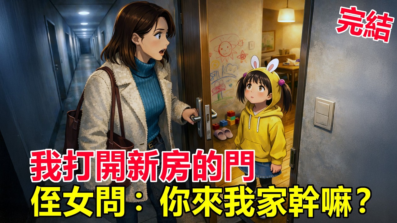 我打開自己新房的門，弟弟一家正在餐桌吃年夜飯侄女仰著頭問我：「姑姑，你來我們家幹嘛？」