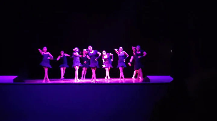 Ladies Latin Team Balllroom Dance
