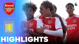 Arsenal vs Aston Villa | What a Comeback | Highlights | U18 Premier League 20-04-2024