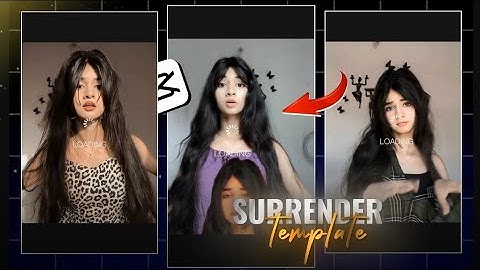 "SURRENDER - Viral Reels Editing in CapCut | CapCut Template Tutorial!"