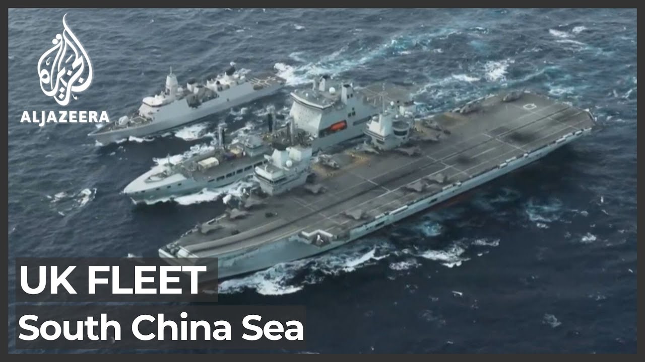 UK sailing its largest warship amid South China Sea tensions