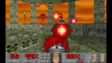 Ultimate DooD (Doom Mod) E4M7: AnA HelleH FolloF = And Hell Followed (100%)