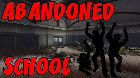 The ABANDONED SCHOOL For Dirty Nazi Zombies! ★ (CoD Custom Zombies Maps/Mods)