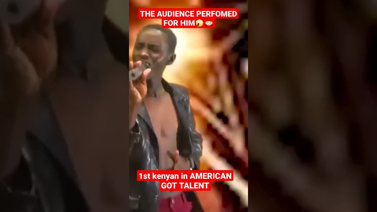 KENYAN IN AMERICAN GOT TALENT Astonish The AGT audience With Rema's songcalm down 