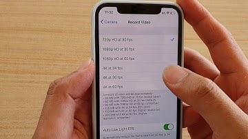 iPhone 11 Pro: How to Change Camera Video Record Resolution