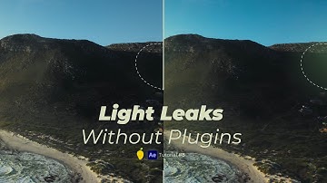 Create professional light leaks with after effect - 100% After effects