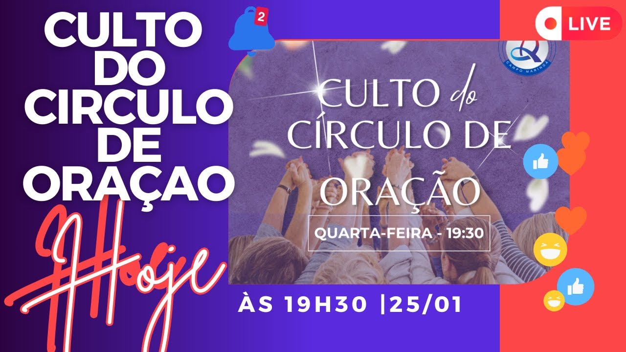 Culto Promovido Pelo Círculo de Oração