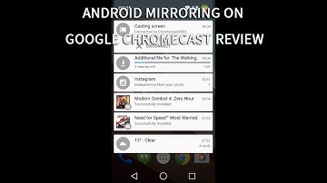 Android Mirroring on Google ChromeCast Review - Androidizen