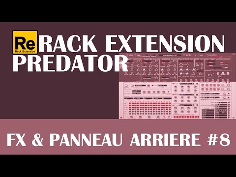 Rack Extension Predator: FX & Panneau arrière #8
