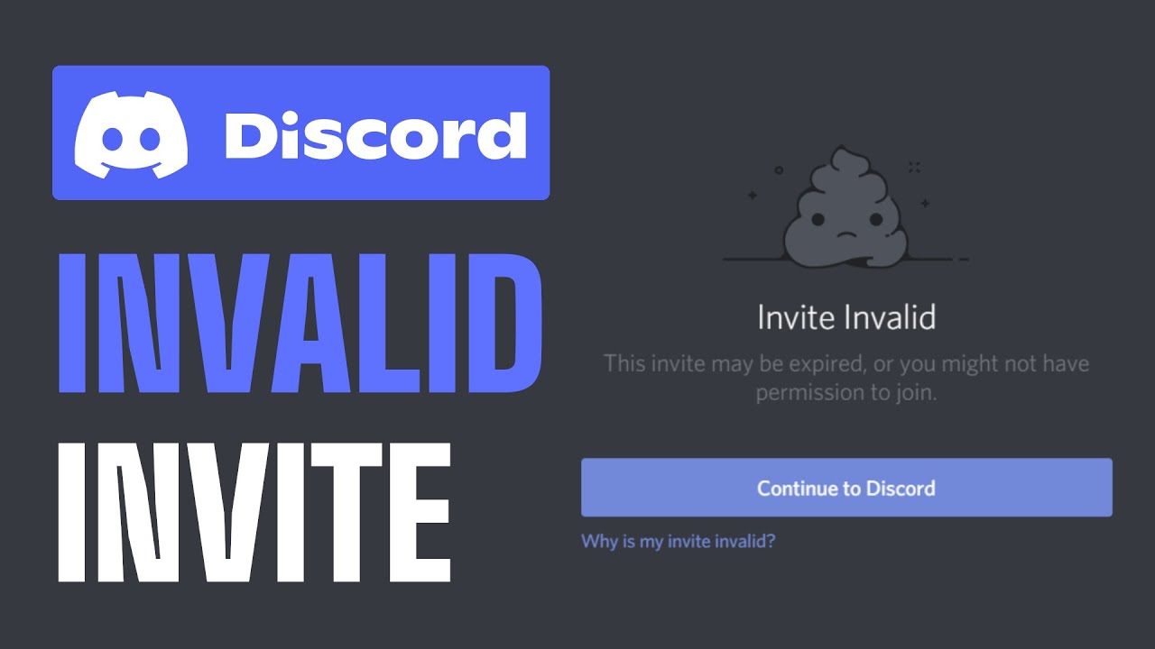 How To Fix Invalid Invite On Discord PC 2025 YouTube How To Fix Invalid Invite On Discord PC 2025 YouTube