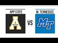 2018 New Orleans Bowl Middle Tennessee vs Appalachian State Full Game Highlights