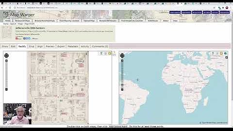 How to use Map Warper to Georeference Maps