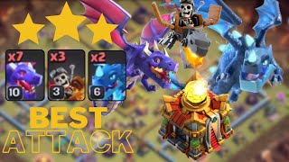 Th16 Attack Strategy With Electro Dragon, Dragon Rider & Dragon !! Best Th16 Attack in Coc