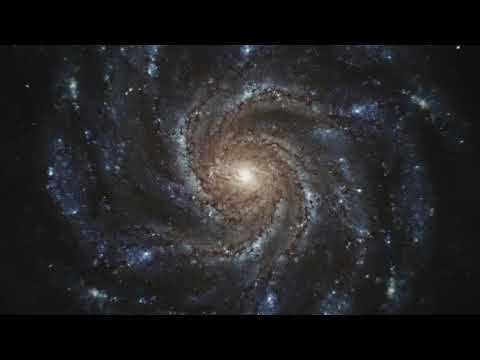 Spiral galaxy NGC 1232 - Animation video background  Loops 1080p