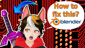 Model parts invisible? Try Back-face Culling [Quick Blender Tutorial]