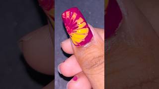 Easy no tool nail art design with safety pin 🧷 💖💅✨#nailartdesigns #trending #youtubeshorts #diy