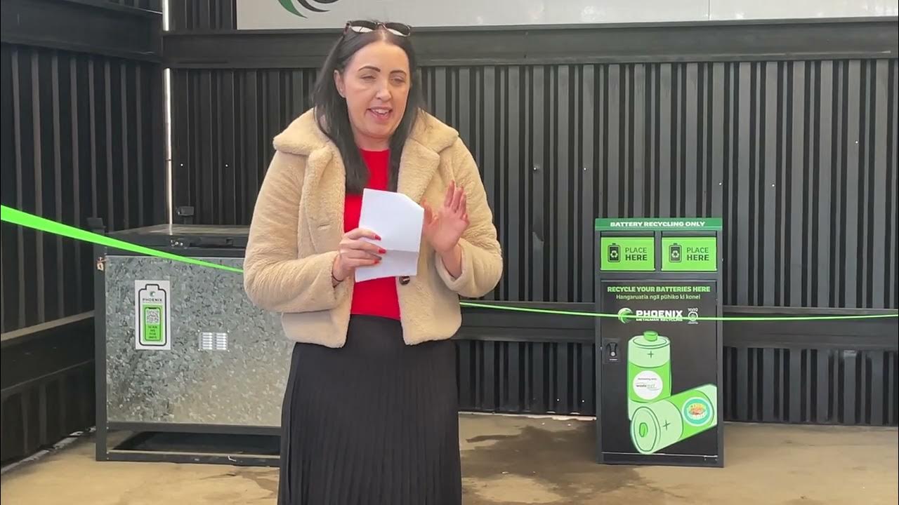 Launch of a new ebattery disposal plant Phoenix Metalman YouTube