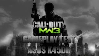 Call of Duty: Modern Warfare 3 Gameplay Test on Asus K45DR
