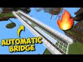 Automatic bridge for my cobblestone Tower in Minecraft #Minecraft#tutorial#