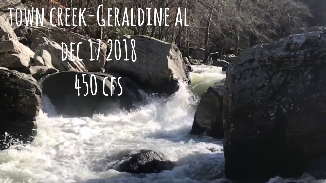 Town Creek Kayaking in Geraldine, Alabama YouTube