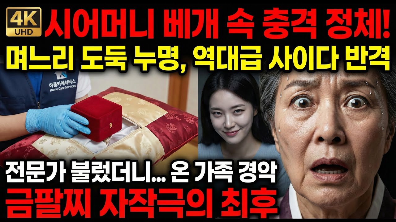 시어머니 생신날 금팔찌 도난 누명? 옷 벗으라는 강요에 전화 한 통으로 참교육!