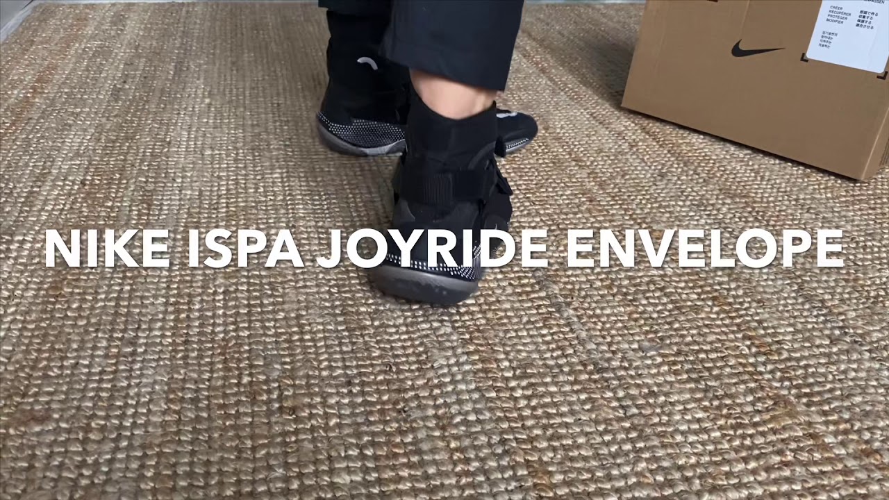 ispa joyride envelope on feet