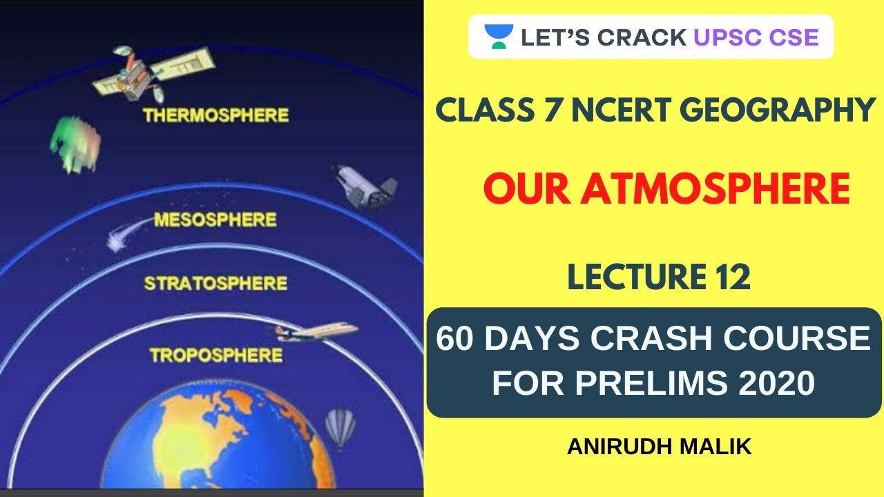 Our Atmosphere Class 7 NCERT Geography Crack Prelims 2020 Anirudh