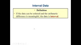 Statistics: Data Classification, Discrete, Continuous and level of measurement
