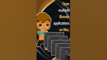 Open multiple Blender applications on Mac