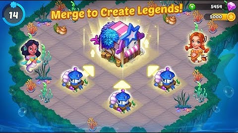Merge Mermaids - Android Gameplay