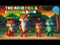 Kind fox and grateful bear story  fairy tales  masha and the bear  anime